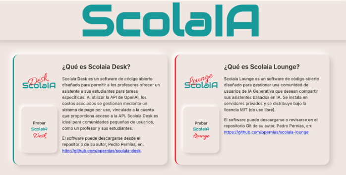 ScolaIA, transformar la educación a través de la Inteligencia Artificial Generativa